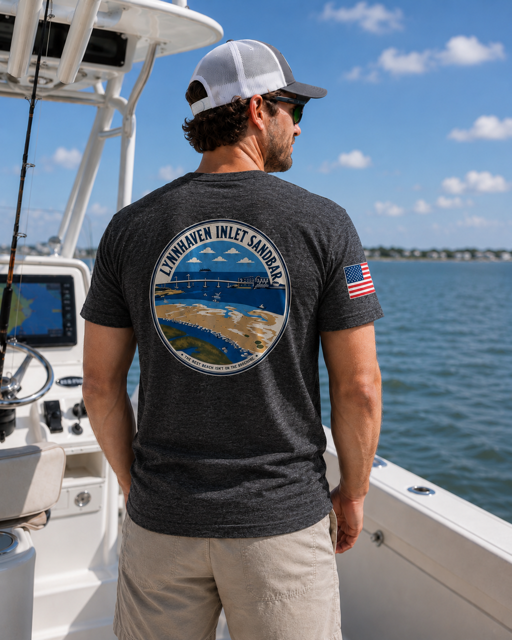 Lynnhaven Inlet Sandbar Short Sleeve T-Shirt