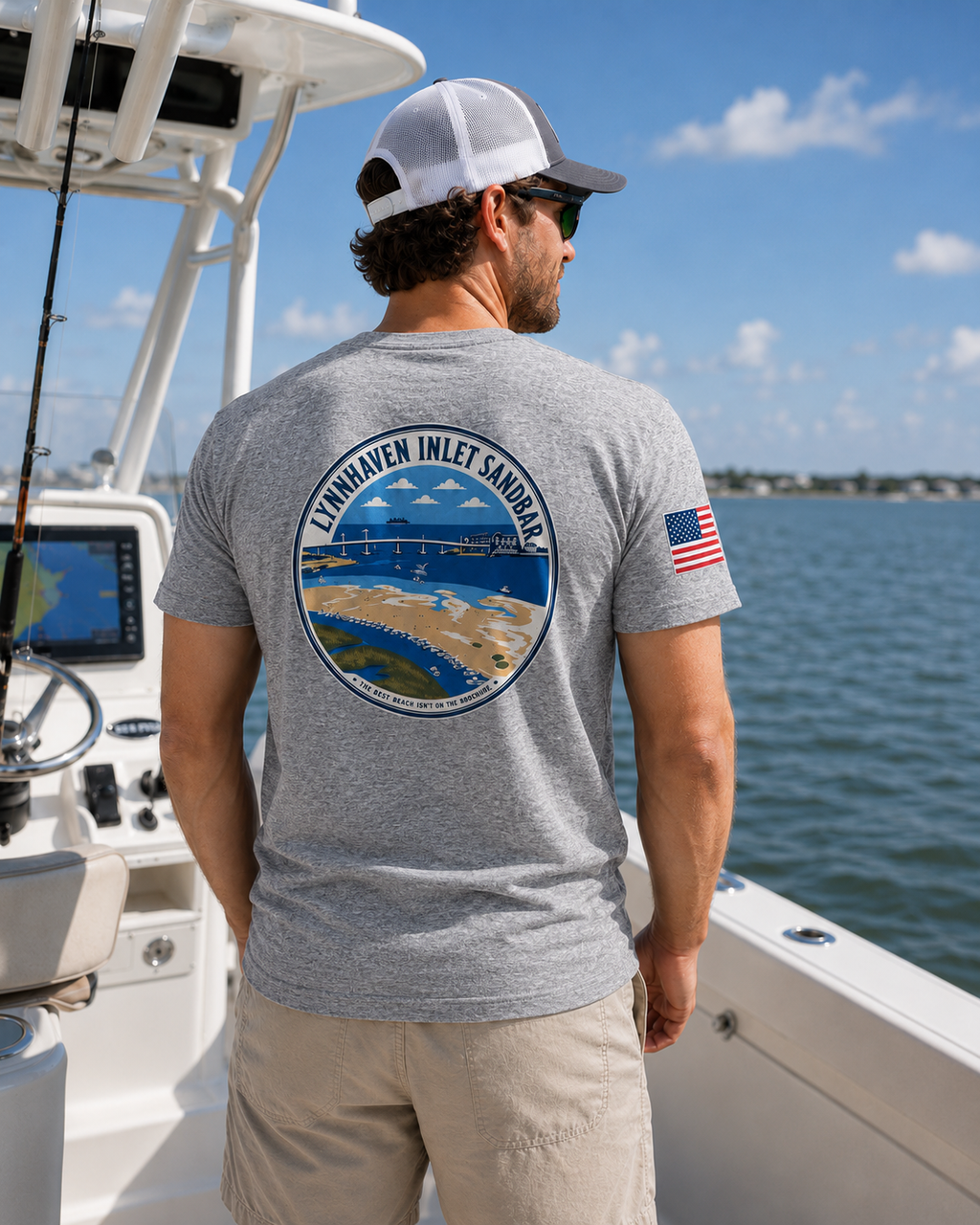 Lynnhaven Inlet Sandbar Short Sleeve T-Shirt