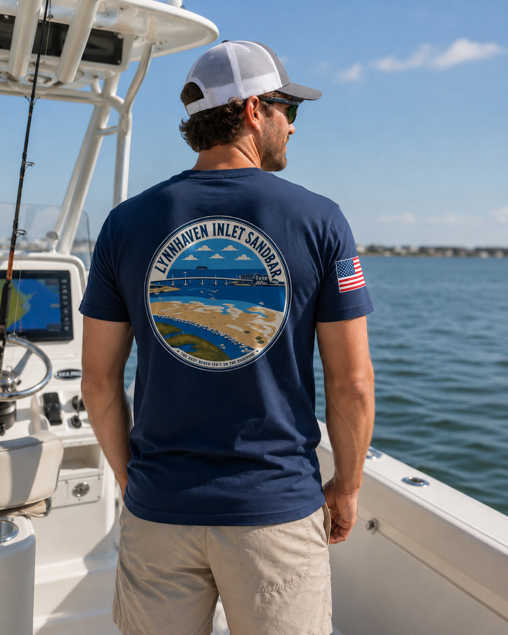 Lynnhaven Inlet Sandbar Short Sleeve T-Shirt