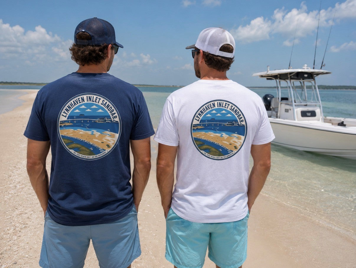 Lynnhaven Inlet Sandbar Short Sleeve T-Shirt