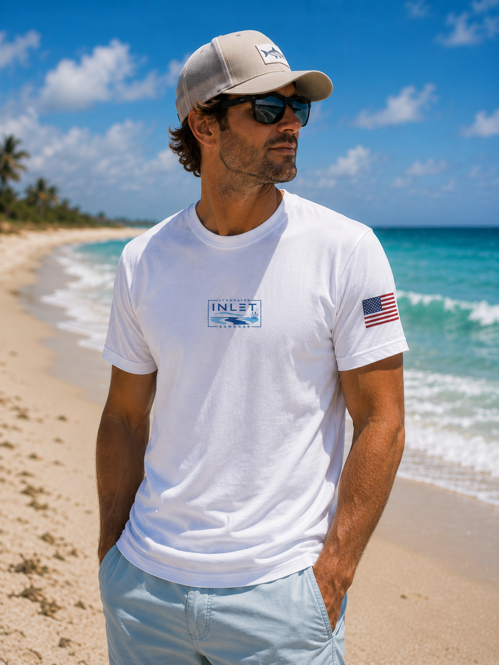 Lynnhaven Inlet Sandbar Short Sleeve T-Shirt