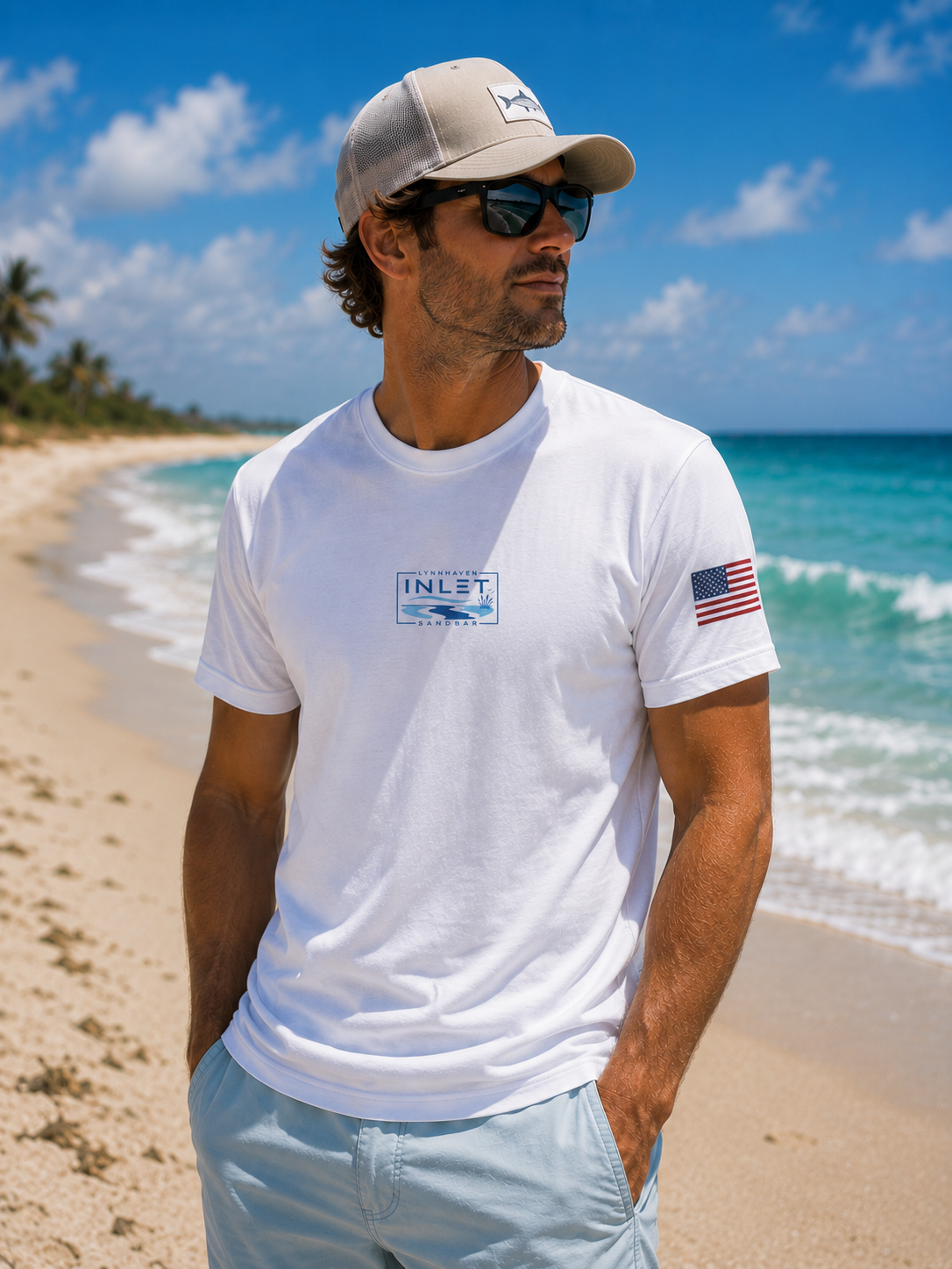 Lynnhaven Inlet Sandbar Short Sleeve T-Shirt