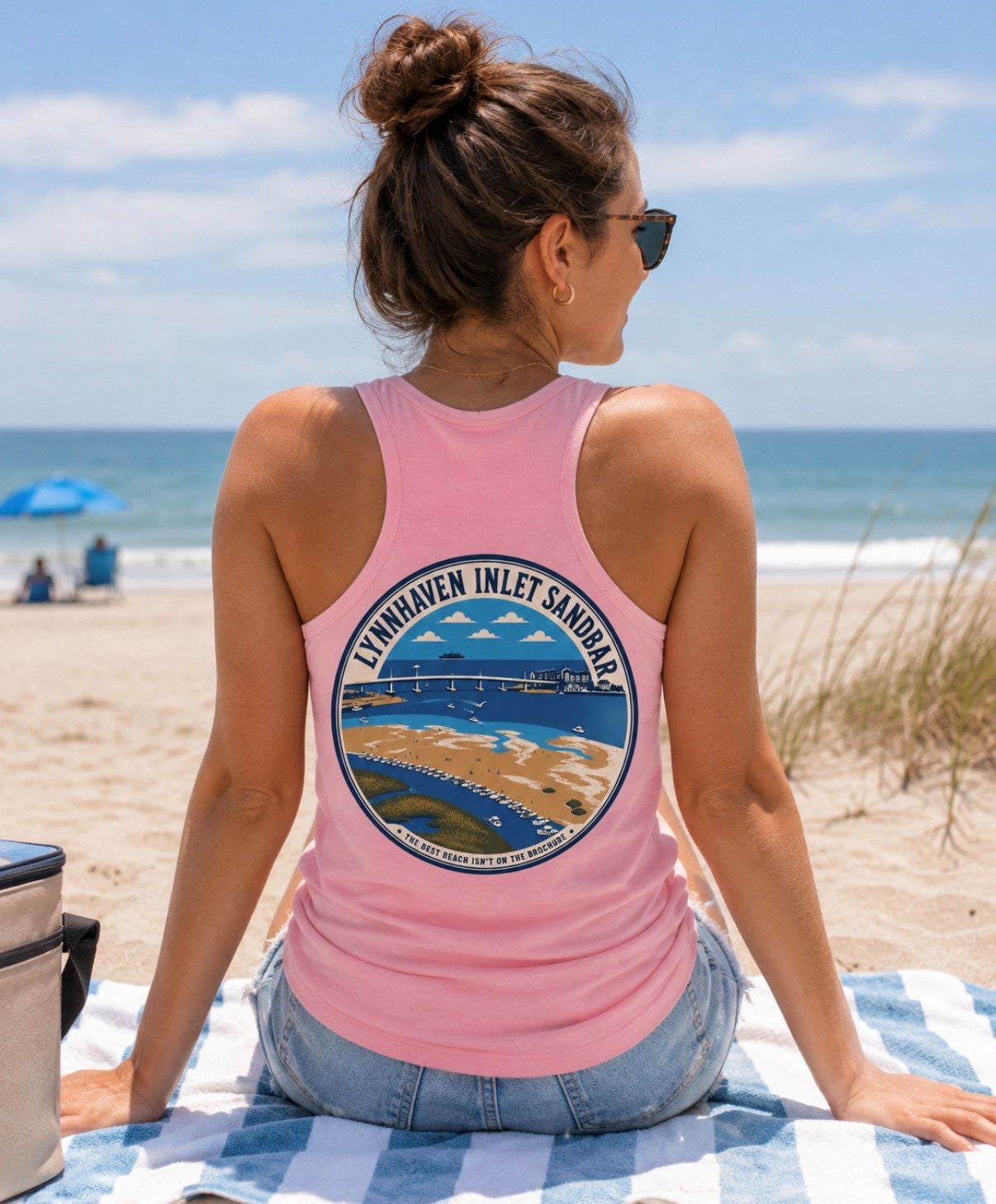 Lynnhaven Inlet Sandbar Women's Tank Top
