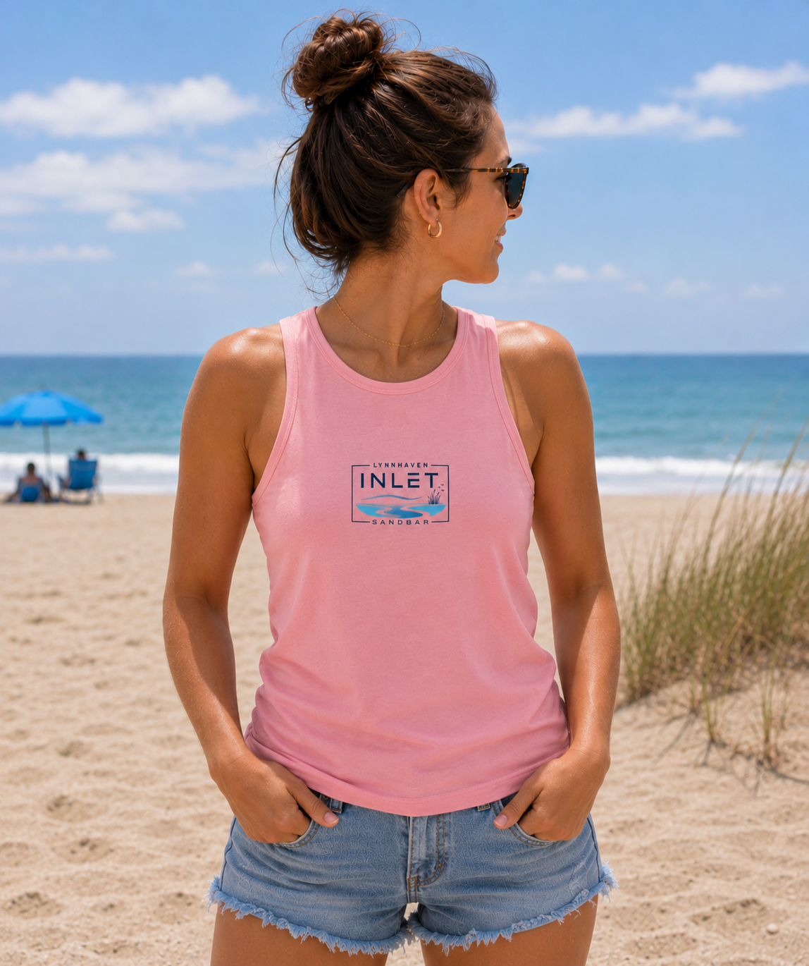 Lynnhaven Inlet Sandbar Women's Tank Top